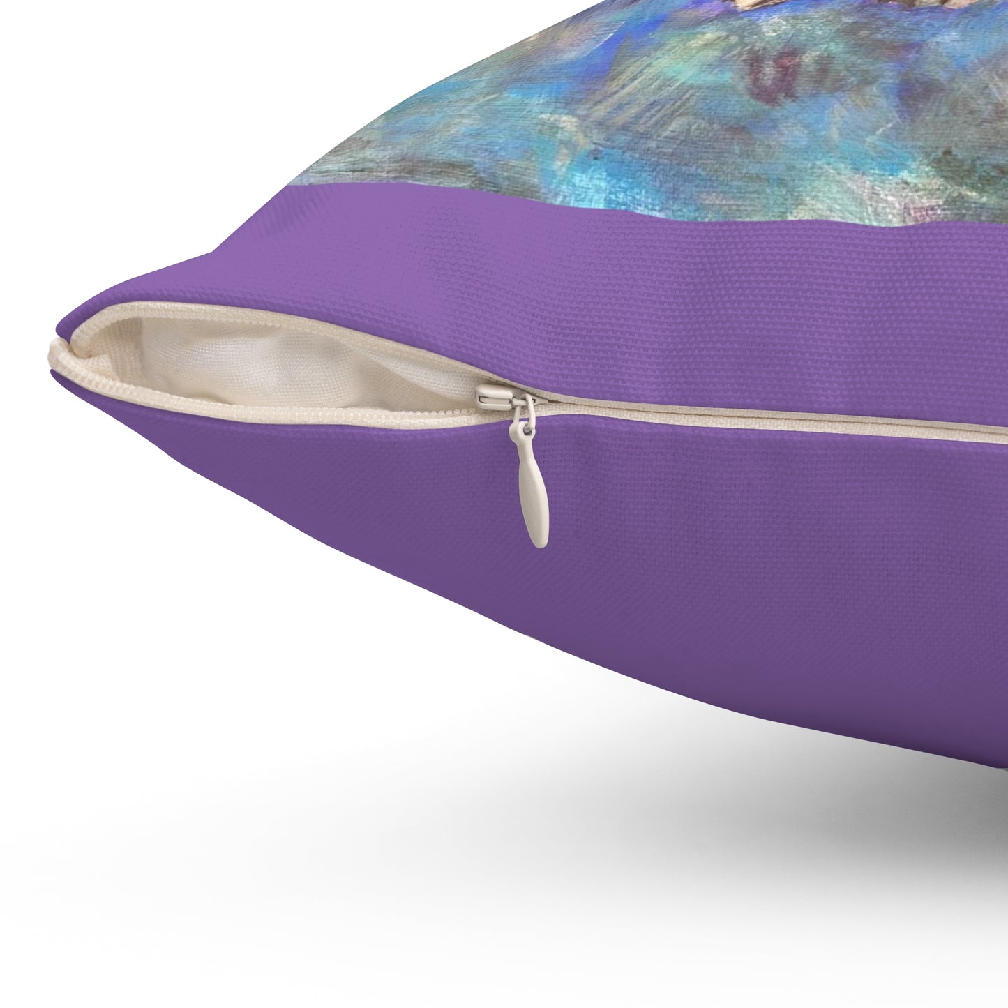 Hummingbird & Wisteria Pillow