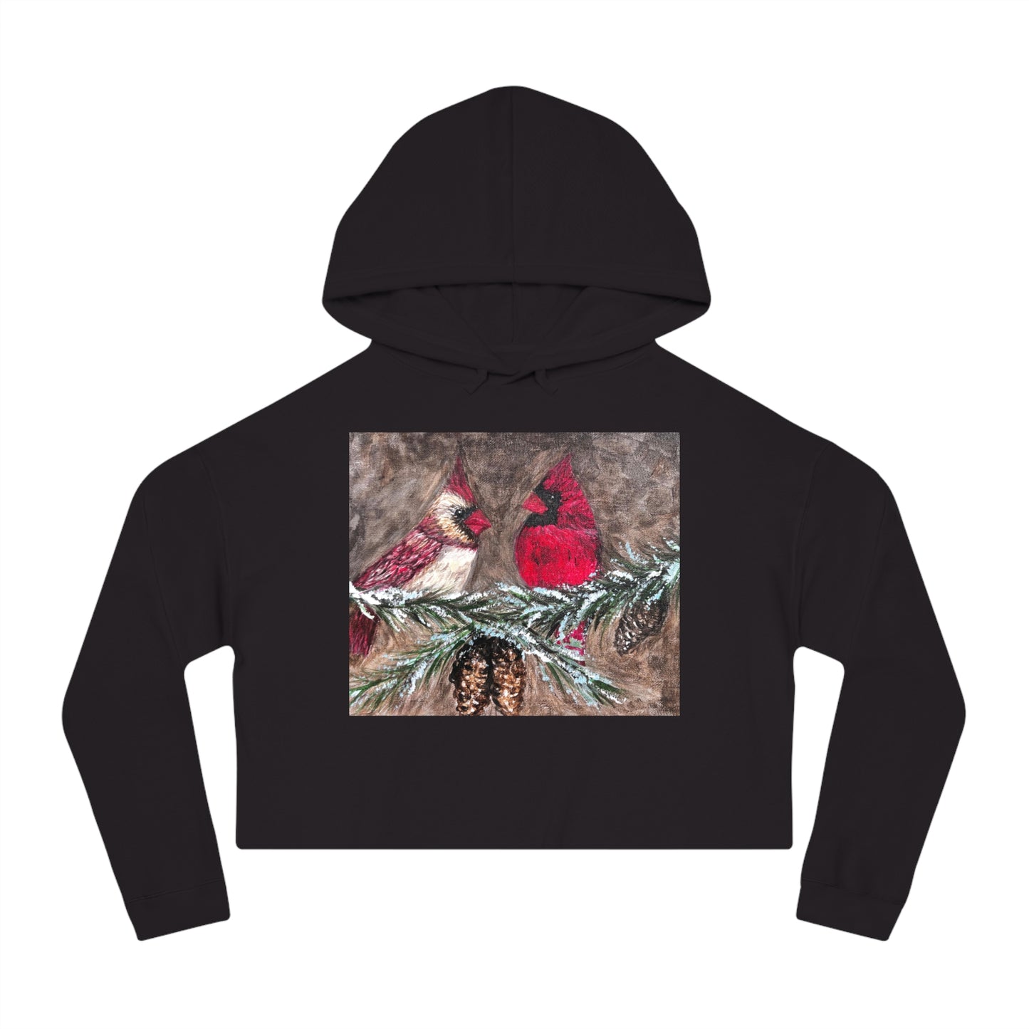 Women’s Cardinals Cropped Hooded Sweatshirt