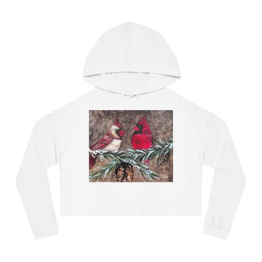 Women’s Cardinals Cropped Hooded Sweatshirt