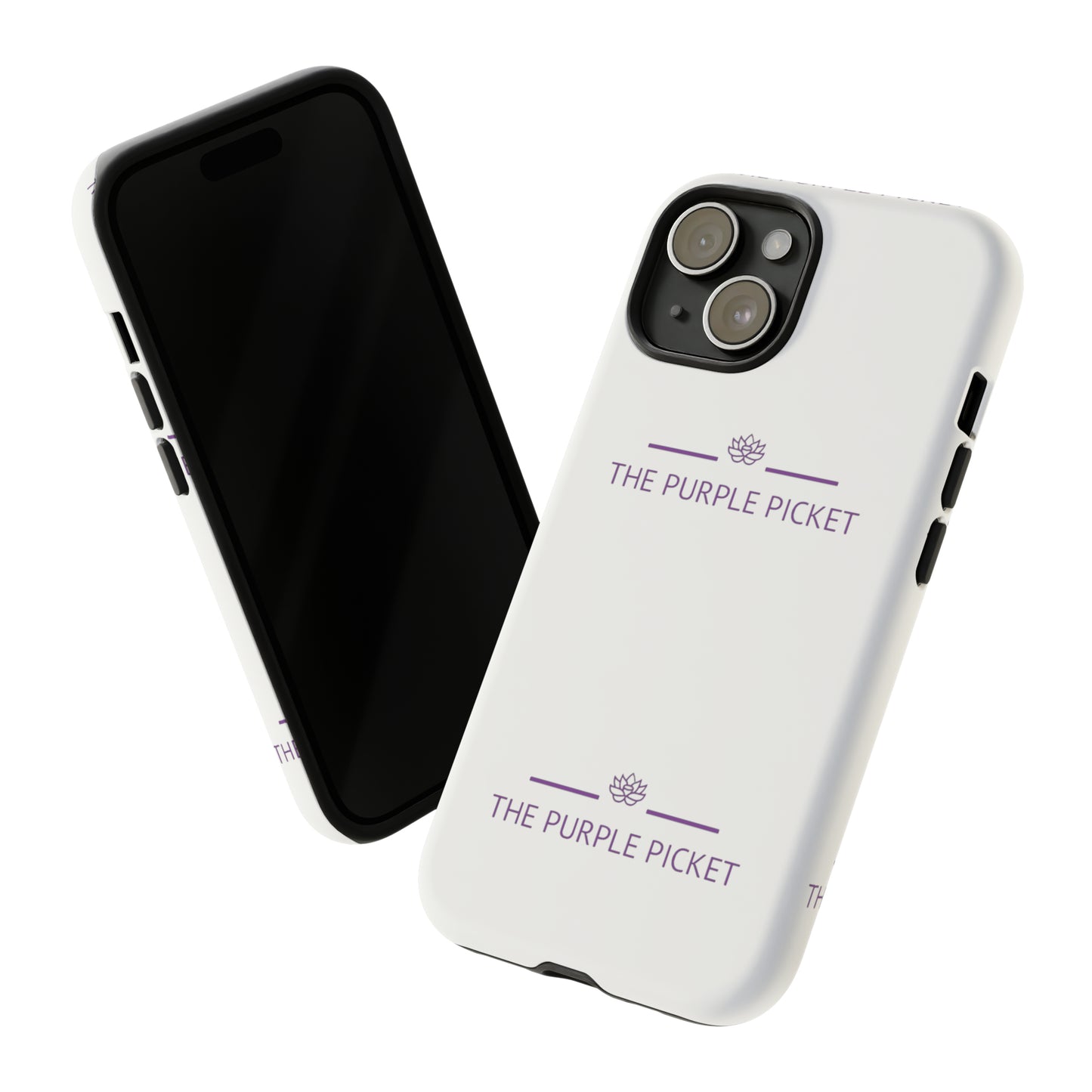 The Purple Picket Phone Case