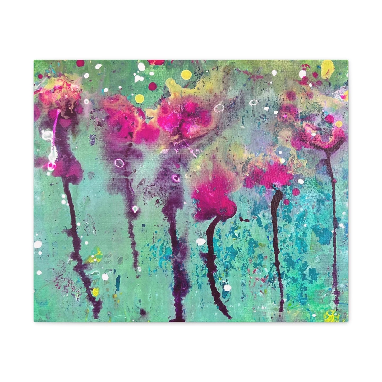 Dancing Roses Painting