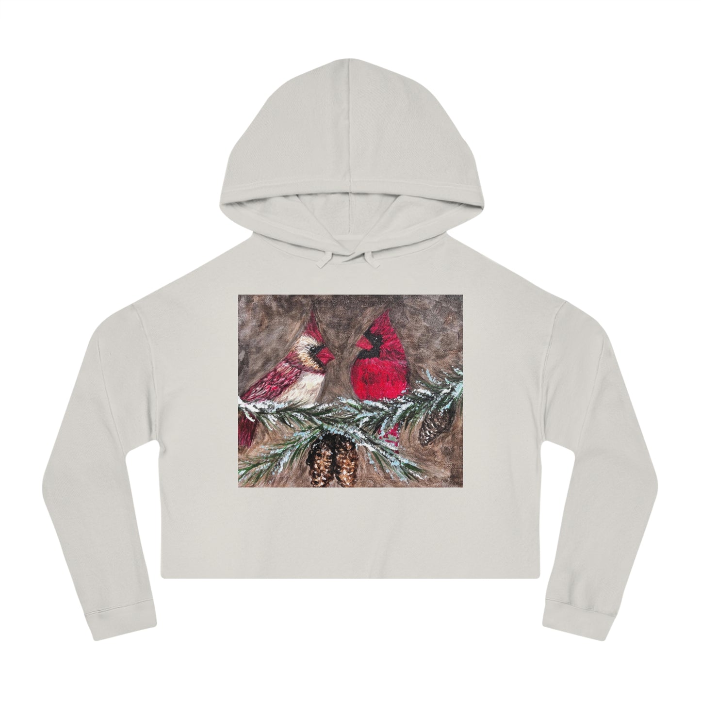 Women’s Cardinals Cropped Hooded Sweatshirt