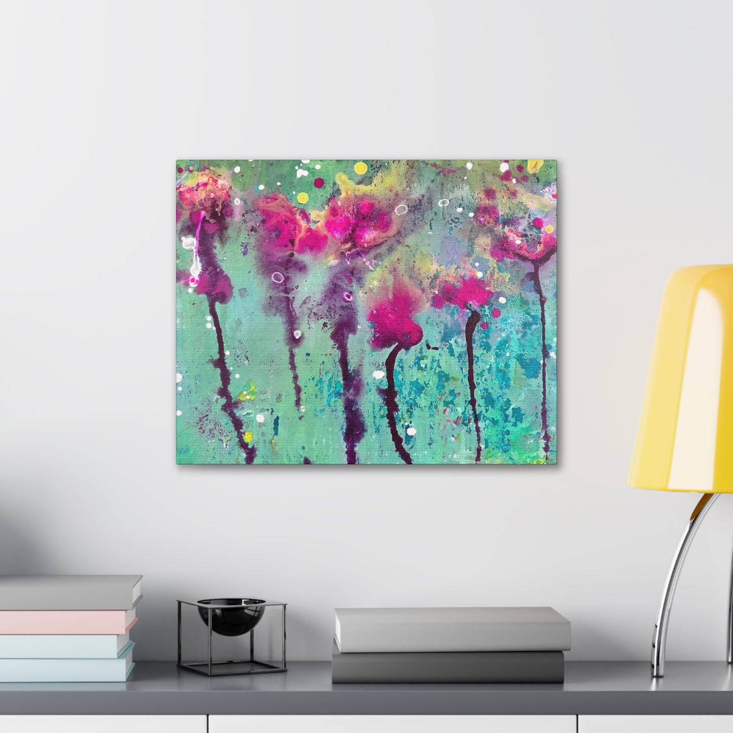 Dancing Roses Painting