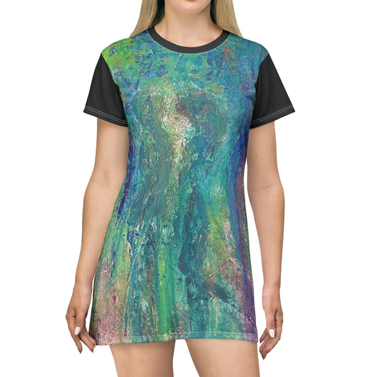 Lover’s Painting T-Shirt Dress