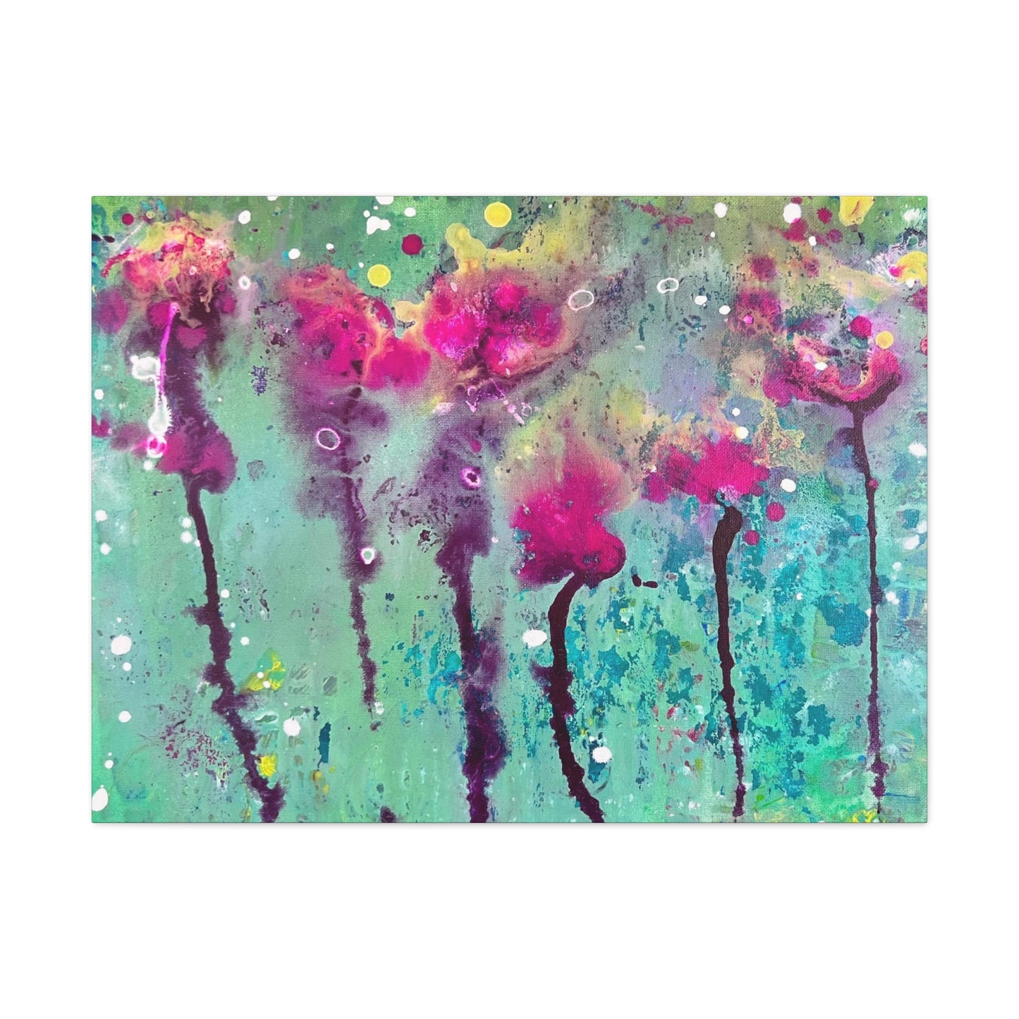 Dancing Roses Painting